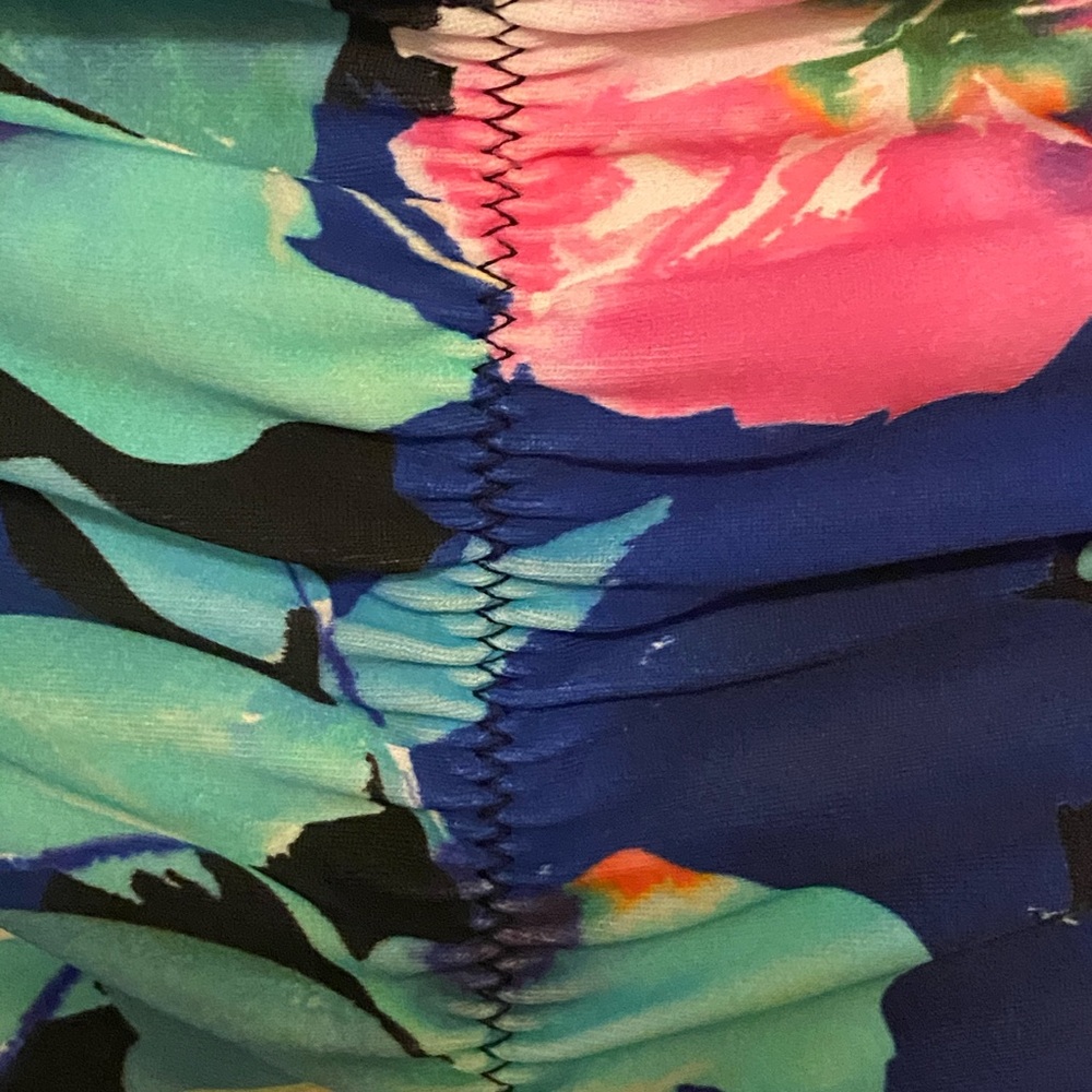 NWT💙 Gathered Booty Heat Swim Bikini Bottoms - Picture 7 of 14